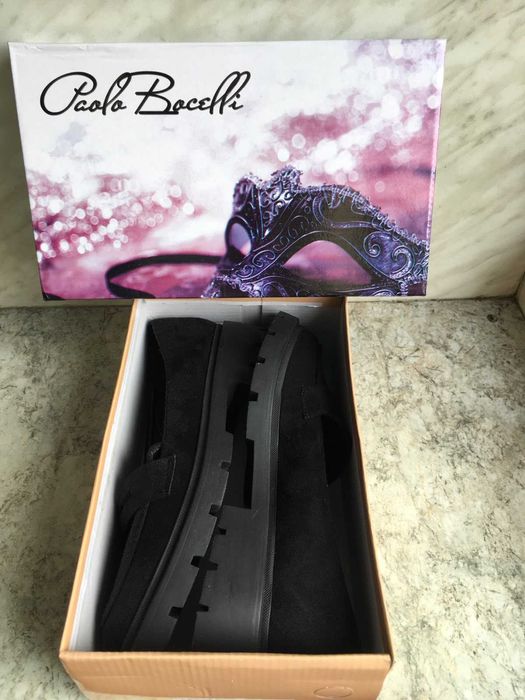 Дамски обувки Paola Bocelli - мокасини, нови