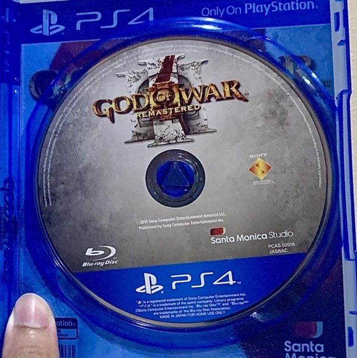 PS4 God of war - колекция 3 и 4