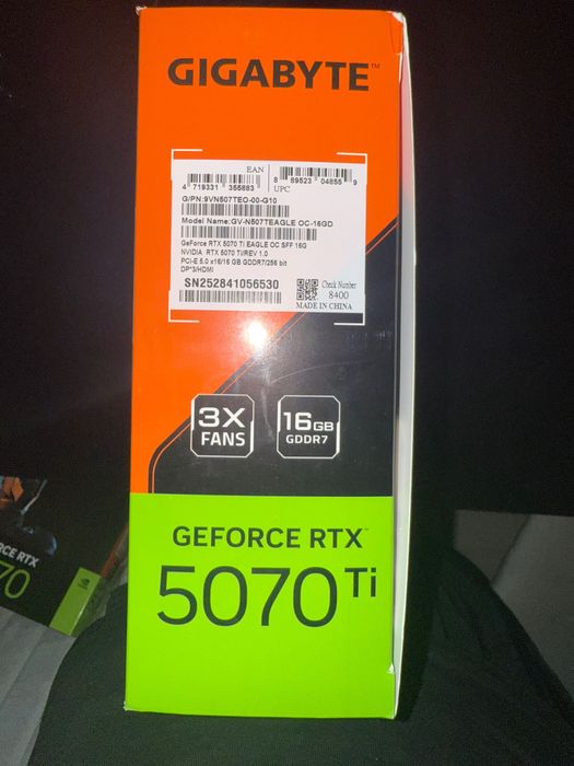 GIGABYTE GeForce RTX 5070 Ti