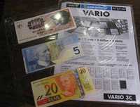 листи за банкноти от системата VARIO на Leuchtturm