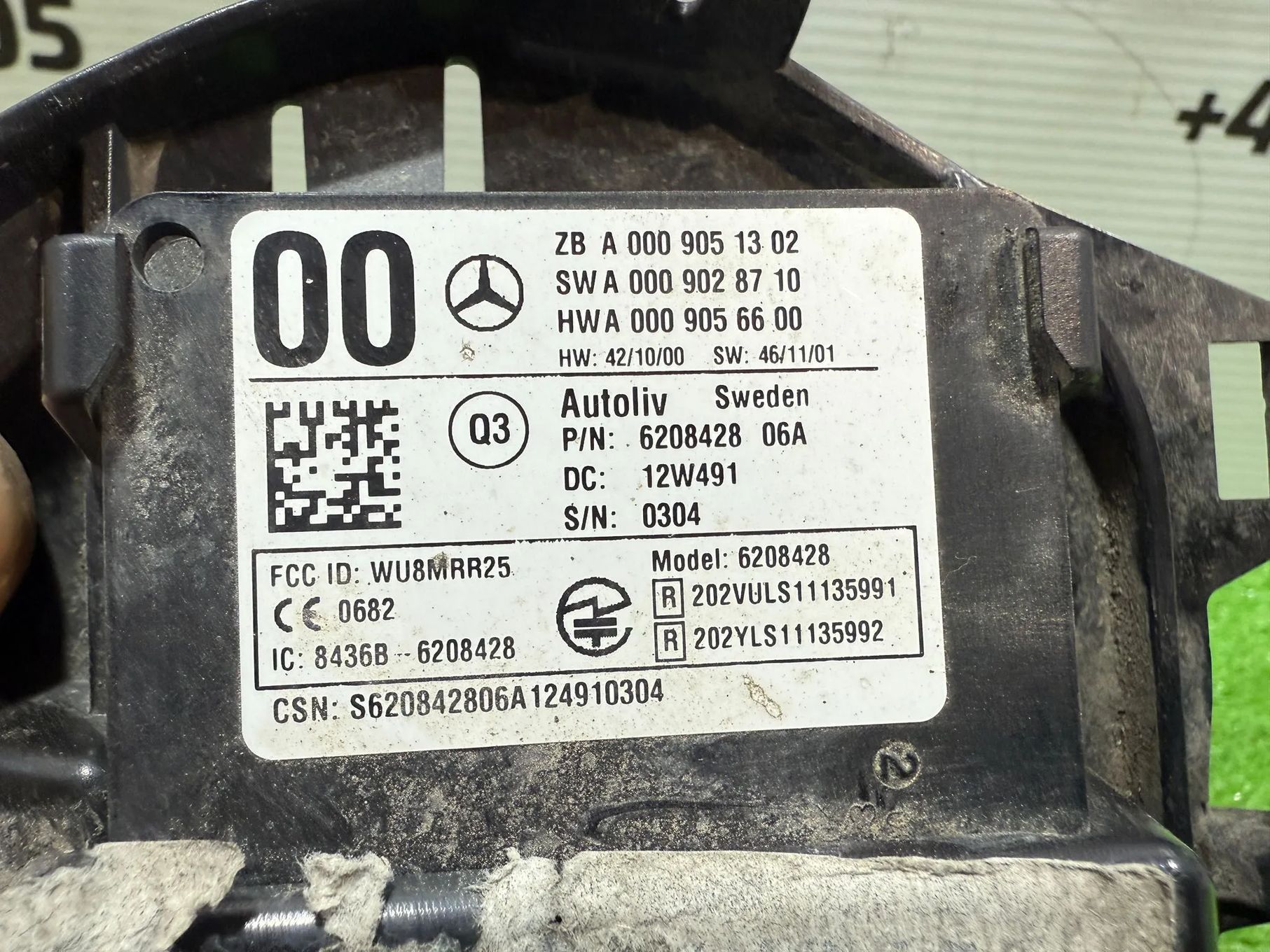 SENZOR RADAR DISTRONIC MERCEDES BENZ A200 2013 W176 1.8 DIESEL COD OEM A2468880014 A0009051302 A0009028710 A0009056600 2012-2018