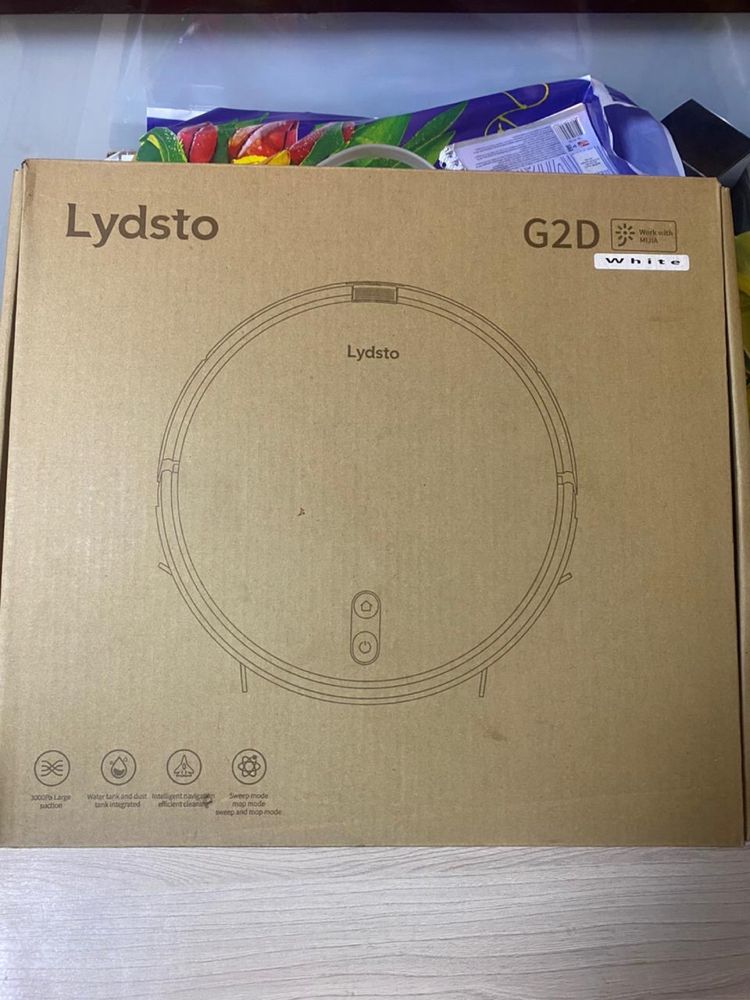 Робот-пылесос Lydsto G2D YM-G2D-B01 белый