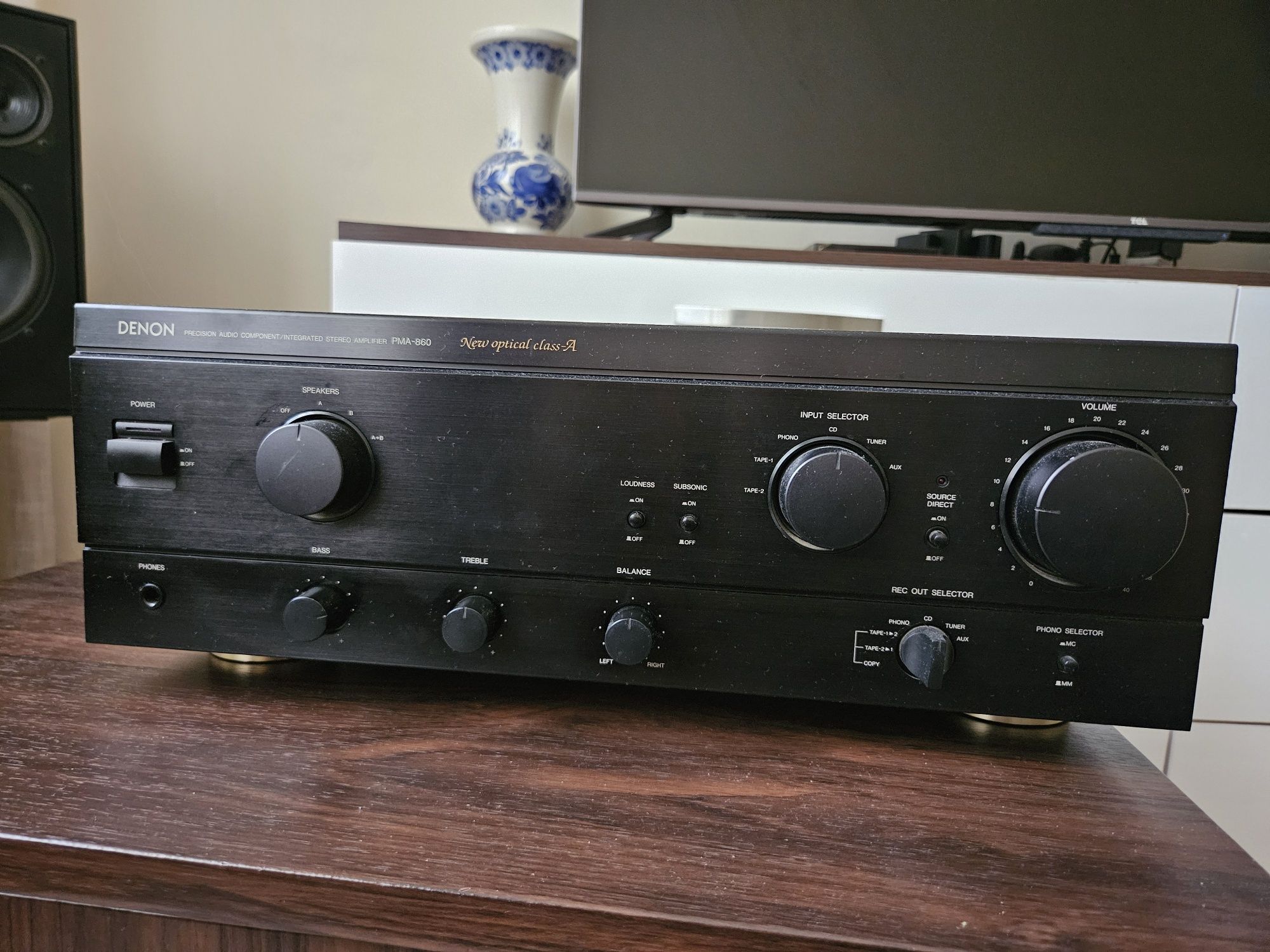 Усилвател, receiver, Denon Optical class A model PMA-860.