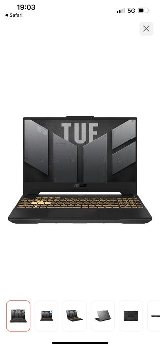Ноутбук Asus Tuf Gaming f15