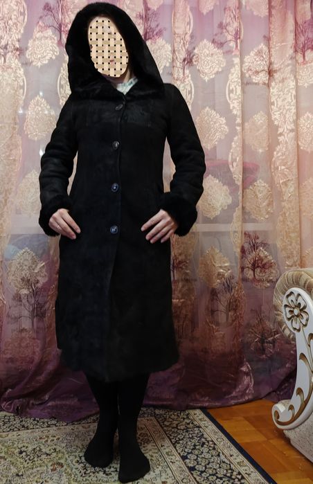 Натуральная облегчённая дубленка