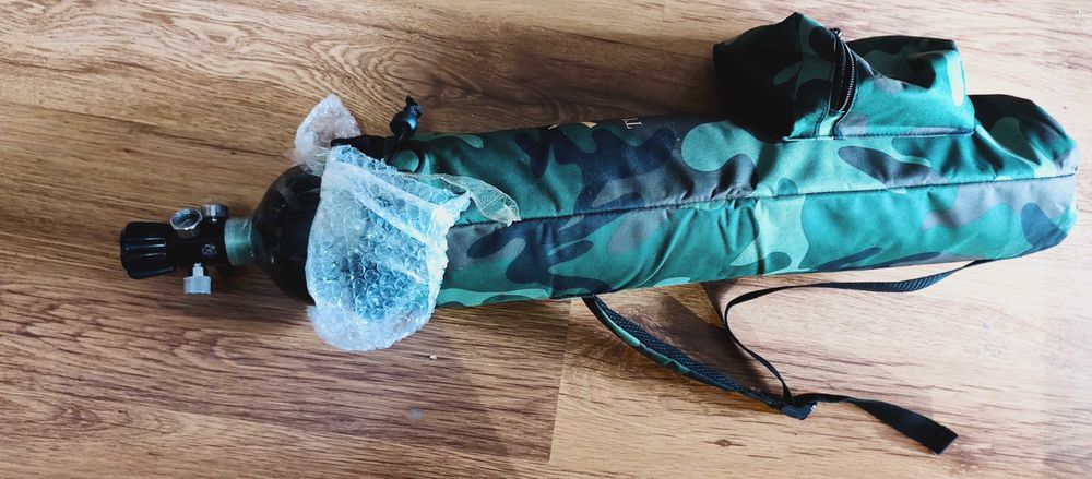 Карбонова бутилка Tuxing- PCP 3L 300bar