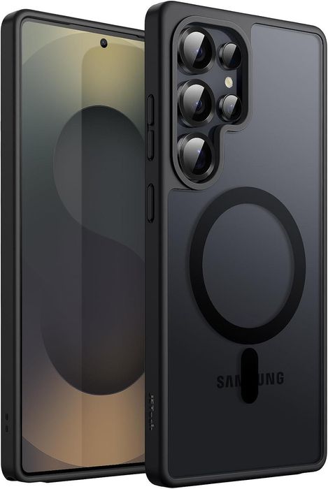 Матов magsafe кейс за samsung galaxy s25 ultra