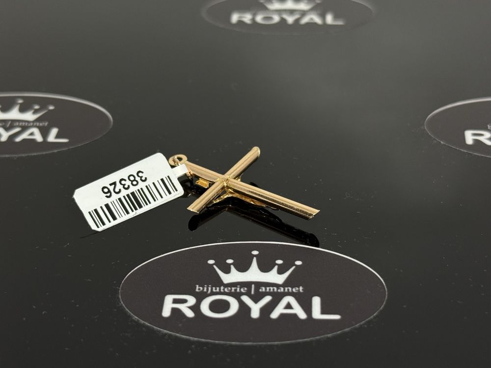 Bijuteria ROYAL : Pandantiv CRUCE AUR 14K / 2.13 GR