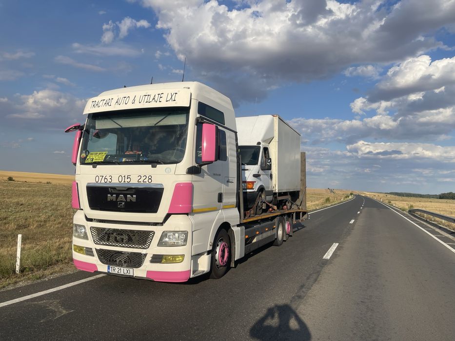 Tractari auto/ transport utilaje Turnu Magurele