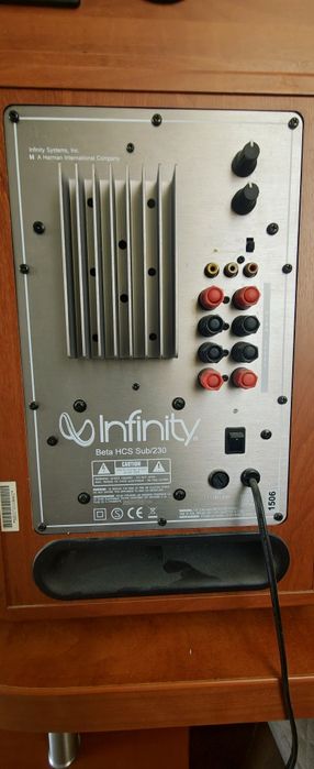 Linie audio Technics+ Receiver Pioneer 917 VK + boxe Infinity Beta