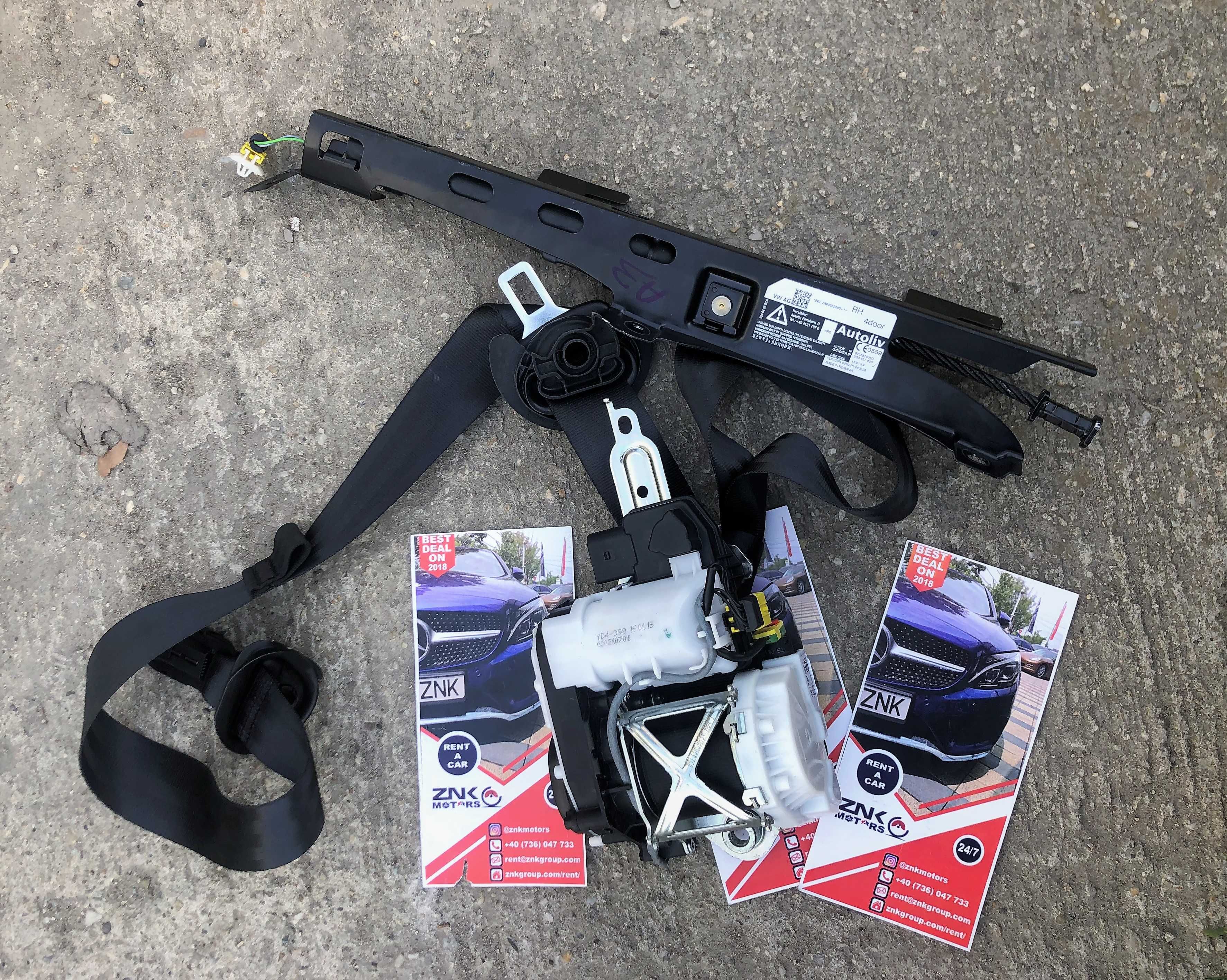 Audi A1 82A - airbag volan S line - pasager - set centuri de siguranta