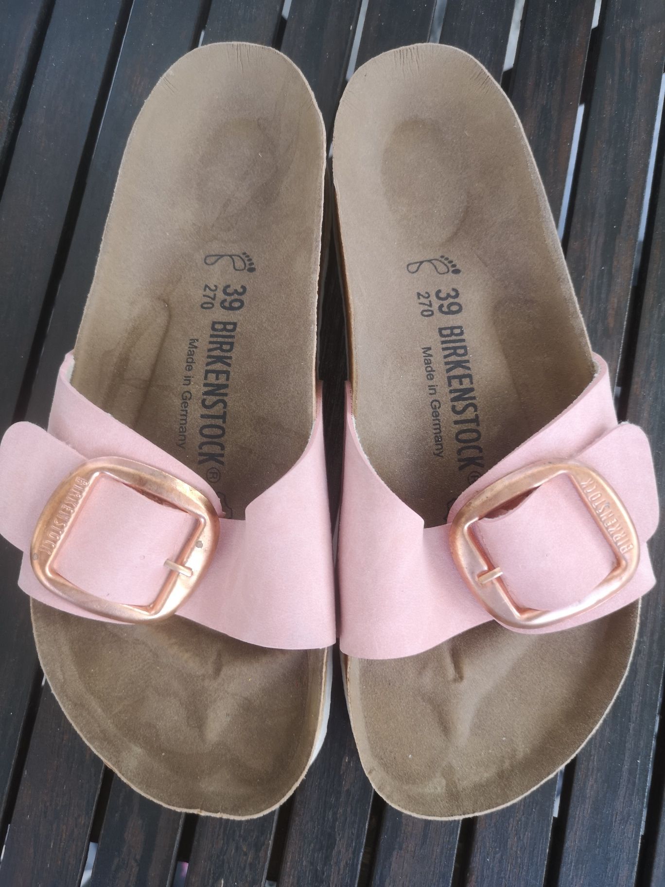 Birkenstock, чехли еко кожа, номер 39
