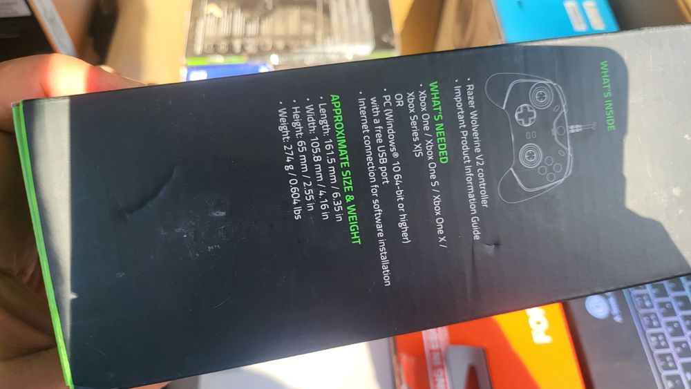 Геймърски Конролер Razer - Wolverine V2, бял, Xbox Series S/ X one /PC