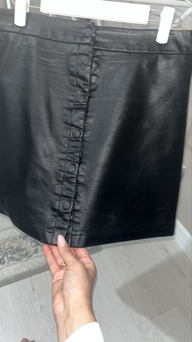 Юбка кожа мини..