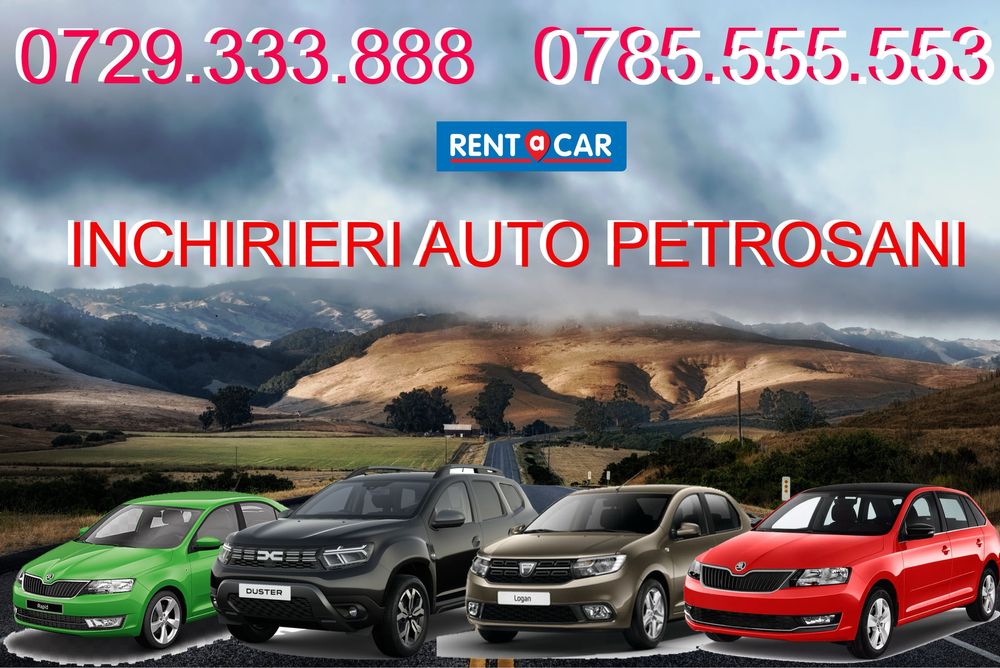 Inchirieri auto-Valea jiului- Rent a car