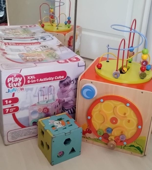 Cub mare din lemn XXL