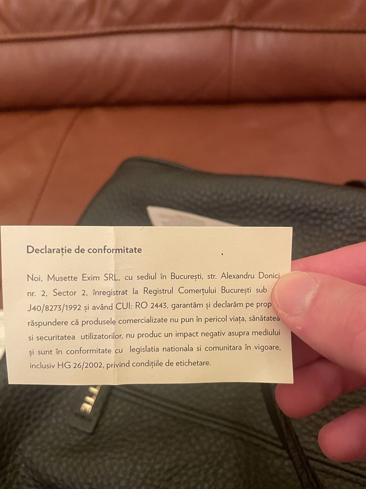 Vand geanta Musette noua