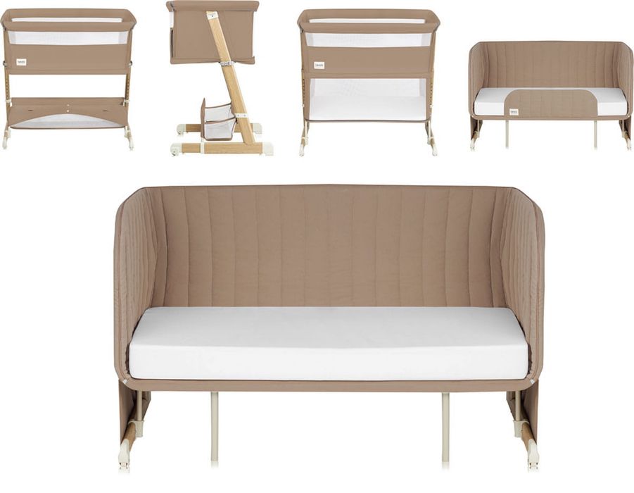 Бебешка кошара Next to me  5 в 1  Легло, диван и кошара