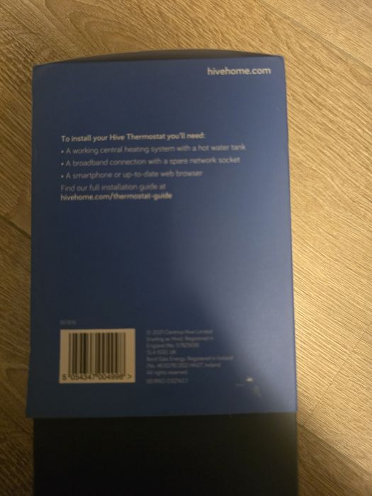 Hive termostat wifi