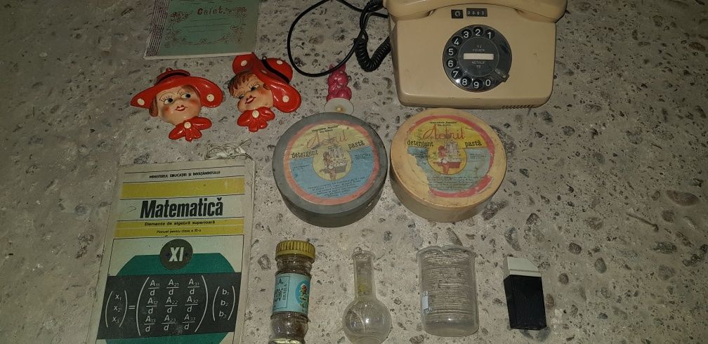 Obiecte vechi romanesti din perioada comunista Ceausescu vintage colec