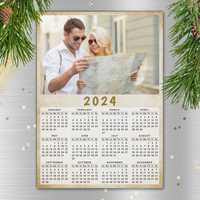 Calendar personalizat cuplu cadou ideal sarbatori