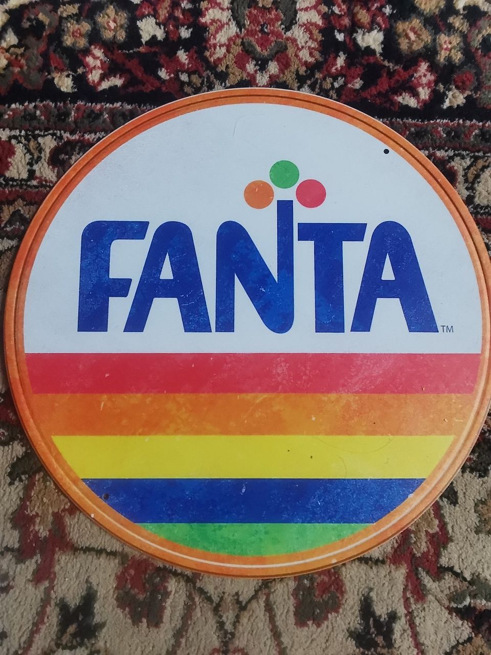 Tablii metalice vintage Fanta Coca Cola