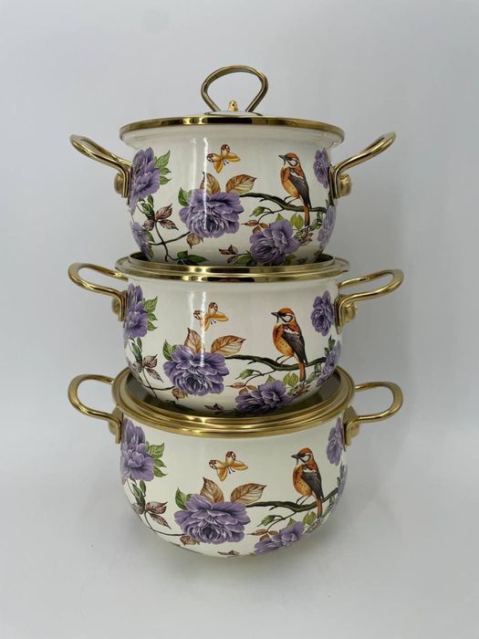 Набор кастрюлей, 2,3,4 литров