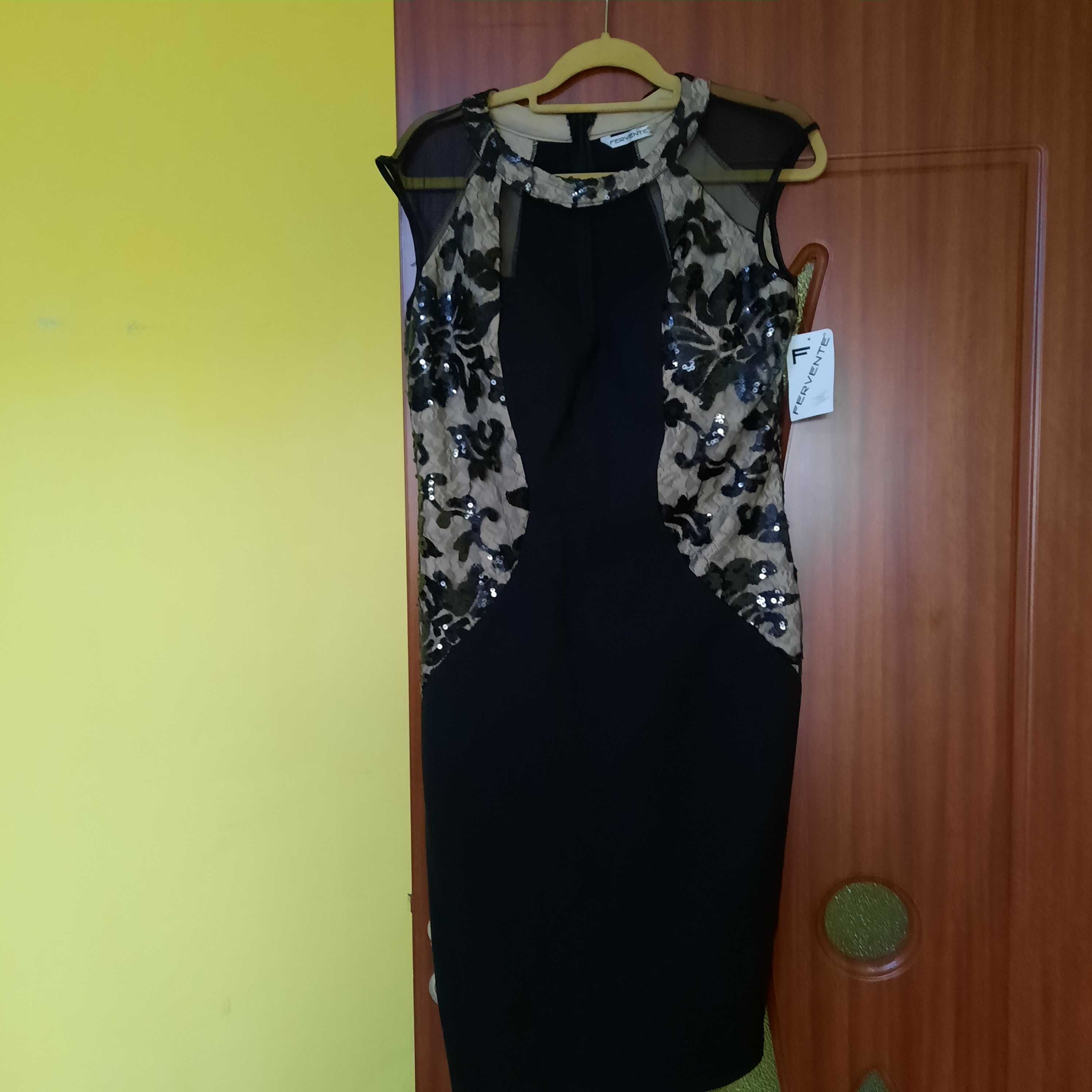 Rochie elegantă cu paiete nouă