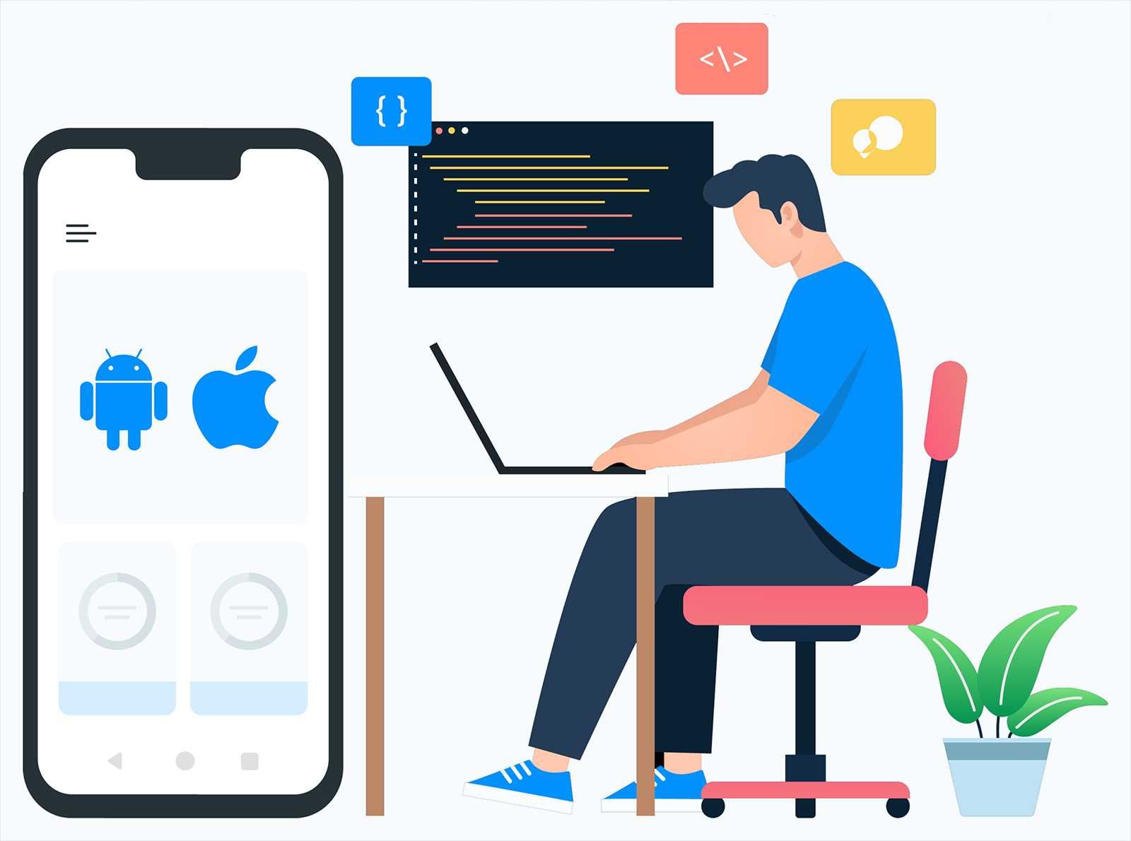 Разработка мобильных приложений (Android, IOS и Web) в Астане