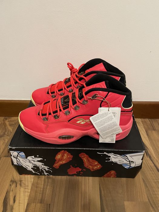 Adidas papuci bascheti Reebok Question Mid Hot Ones Allen Iverson 44,5