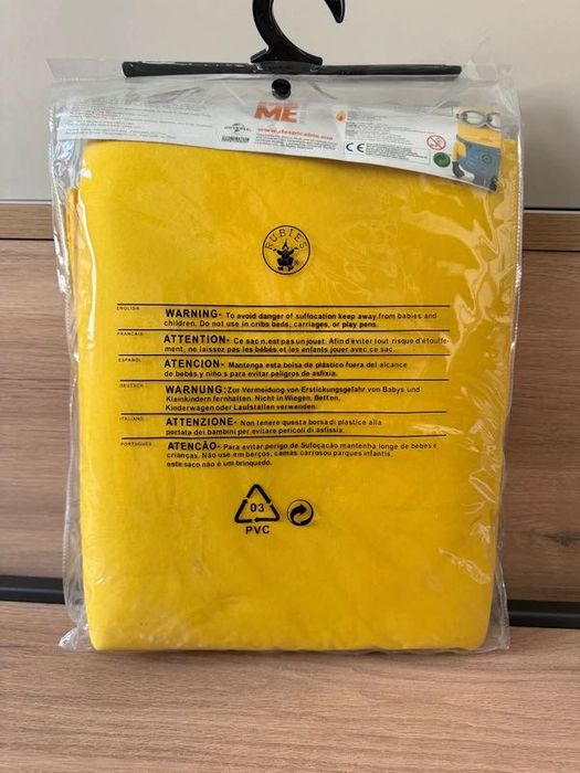 Costum copii Halloween Disney Minions original nou