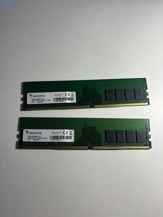 Set 2 x 8 GB RAM Adata ( 2400 Mhz )