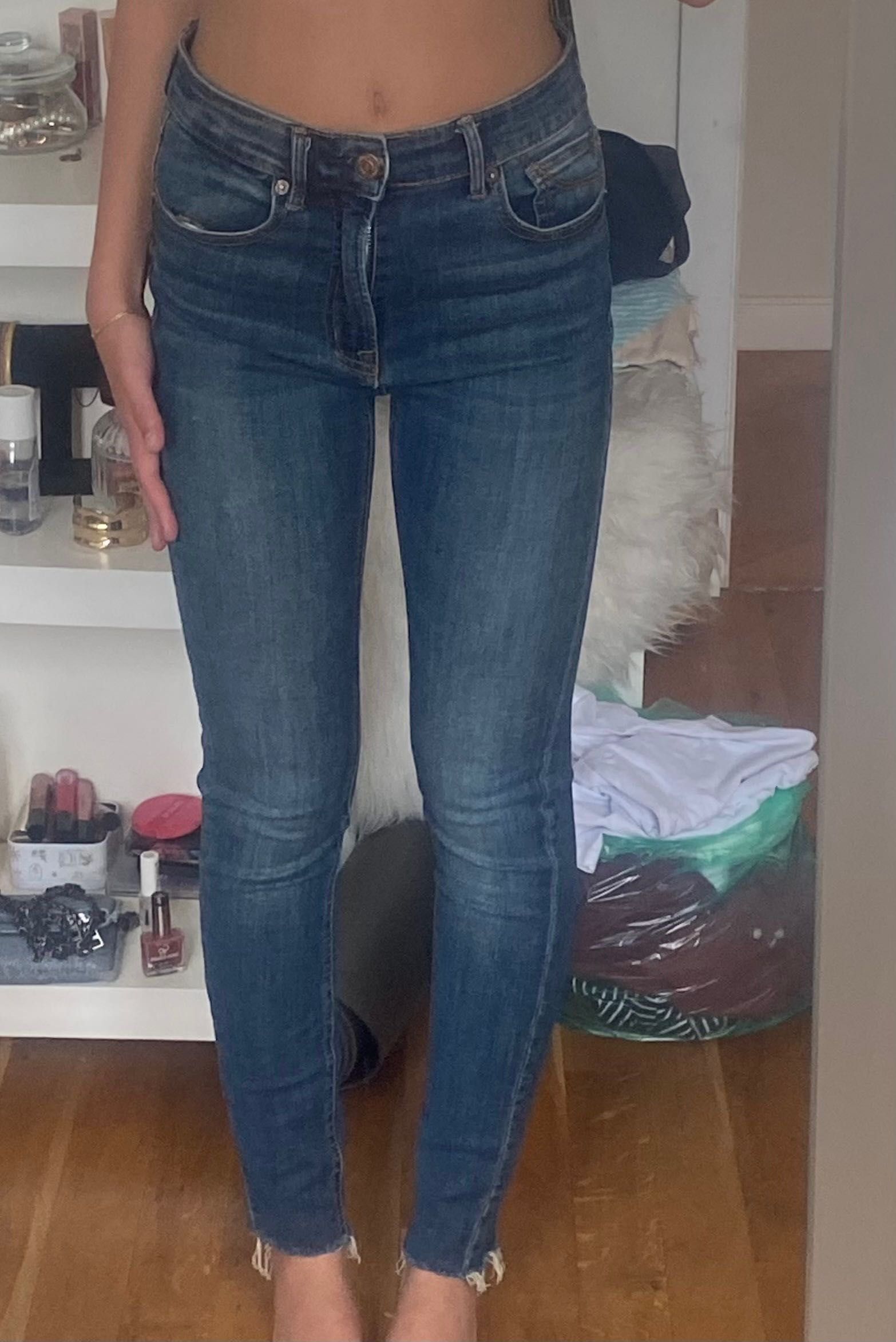 Skinny jeans XS дамски