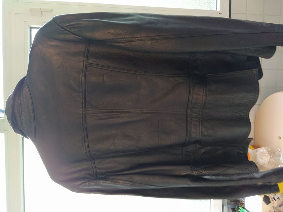 Неупотребявано дамско яке от естествена кожа (телешки бокс)