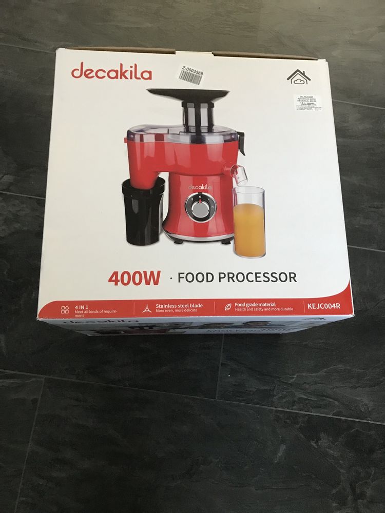 НОВА Червена Сокоизтисквачка Decakila