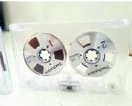 Caseta audio role aluminiu,Technics/Maxell