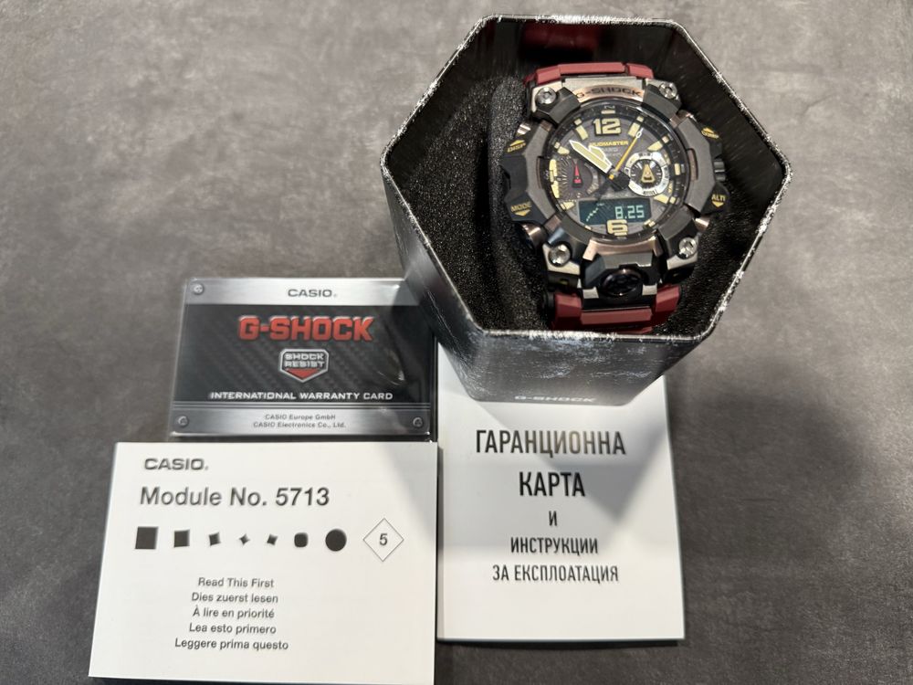 Часовник G-Shock Mudmaster GWG-B1000
