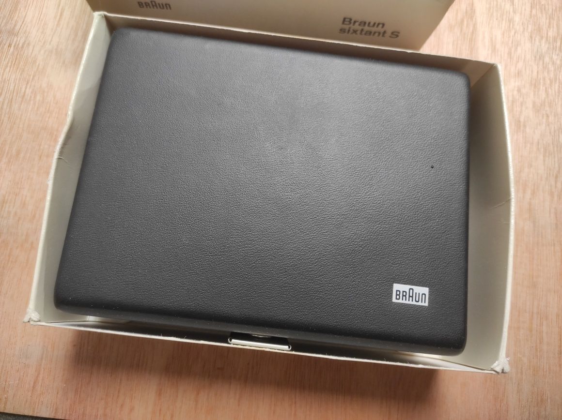 Braun sixtant S in original box