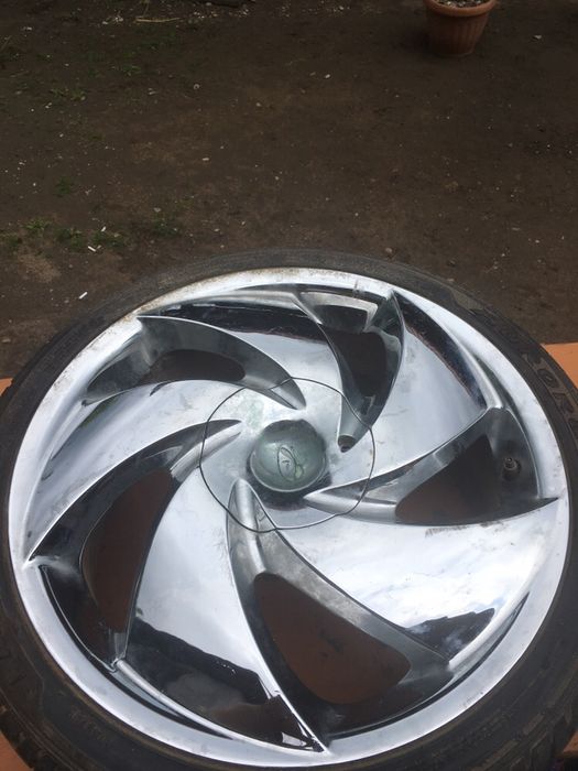 Jante cromate 17 4x108 PEUGEOT FORD CITROEN