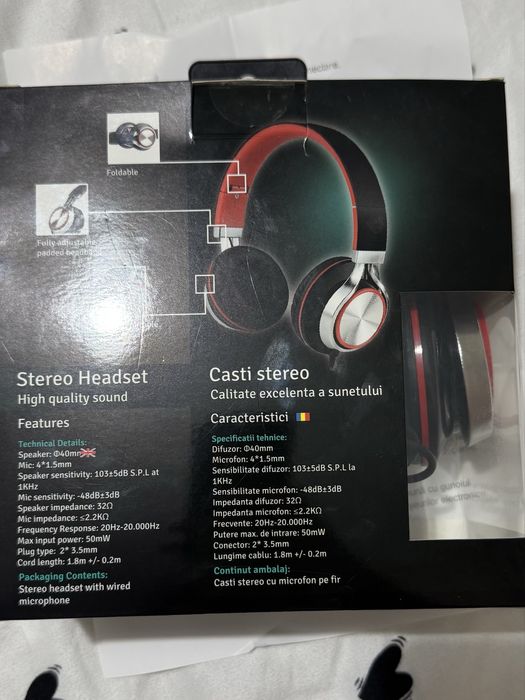 Casti cu fir, Spacer, utilizare multimedia, microfon pe fir.