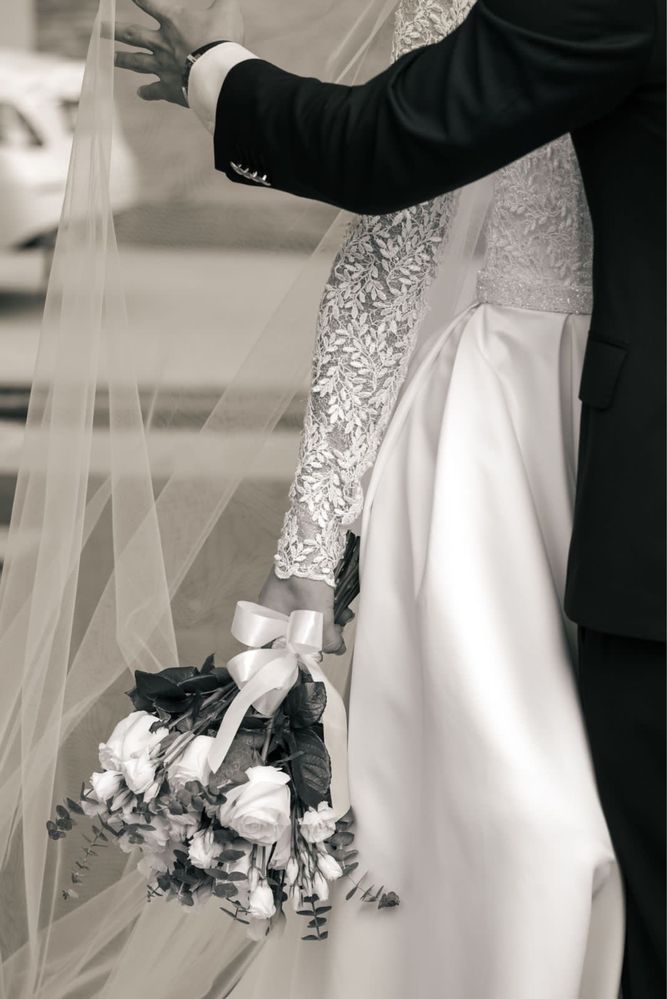 Шикарное свадебное платье на прокат