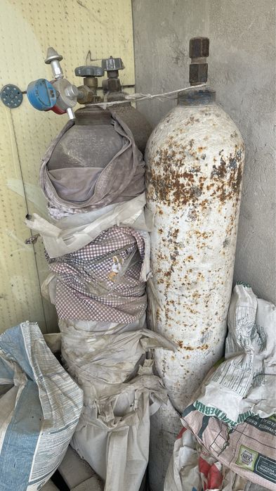 Баллон аргон и кислордный