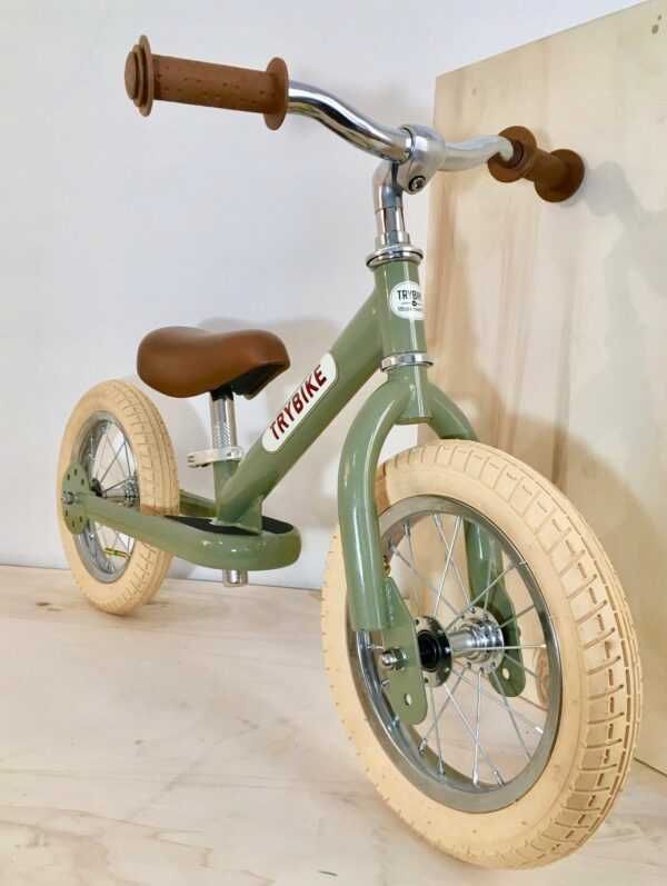 Bicicleta fara pedale vintage, otel Trybike