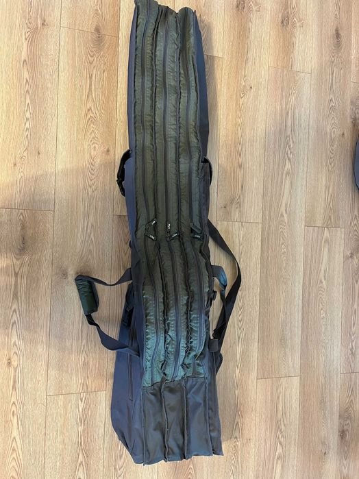 Husă căptușită DAM Intenze, 3 Lansete + 3 Mulinete, 150x33x30 cm