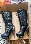 Cizme New Rock piele naturala