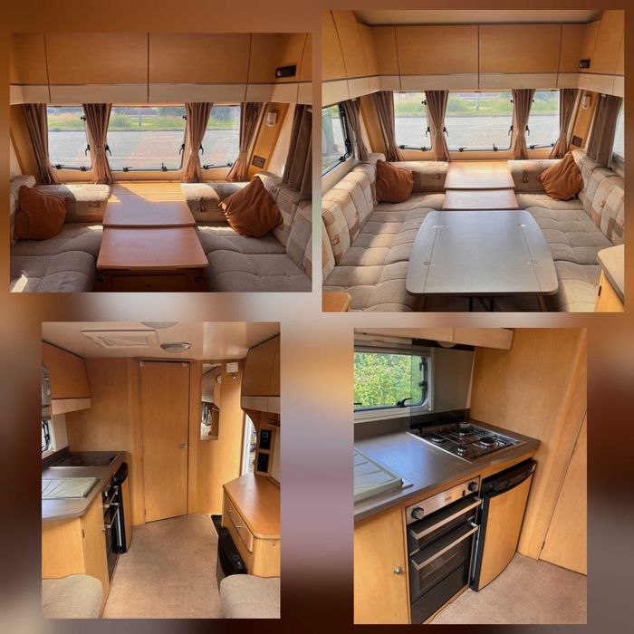 Rulota Bailey Pegasus 462 fab 2010 cu 3locuri,baie mare,ALKO,Mover,Led