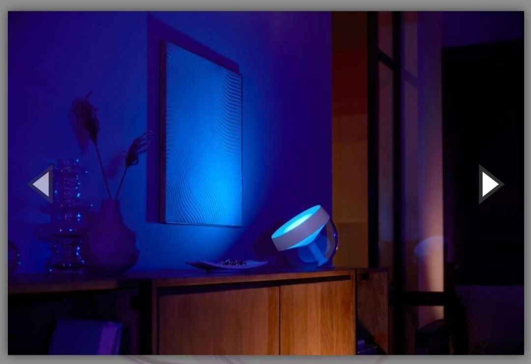 Lampa de masa Philips Hue Iris white and color ambianceLed 10w/230V