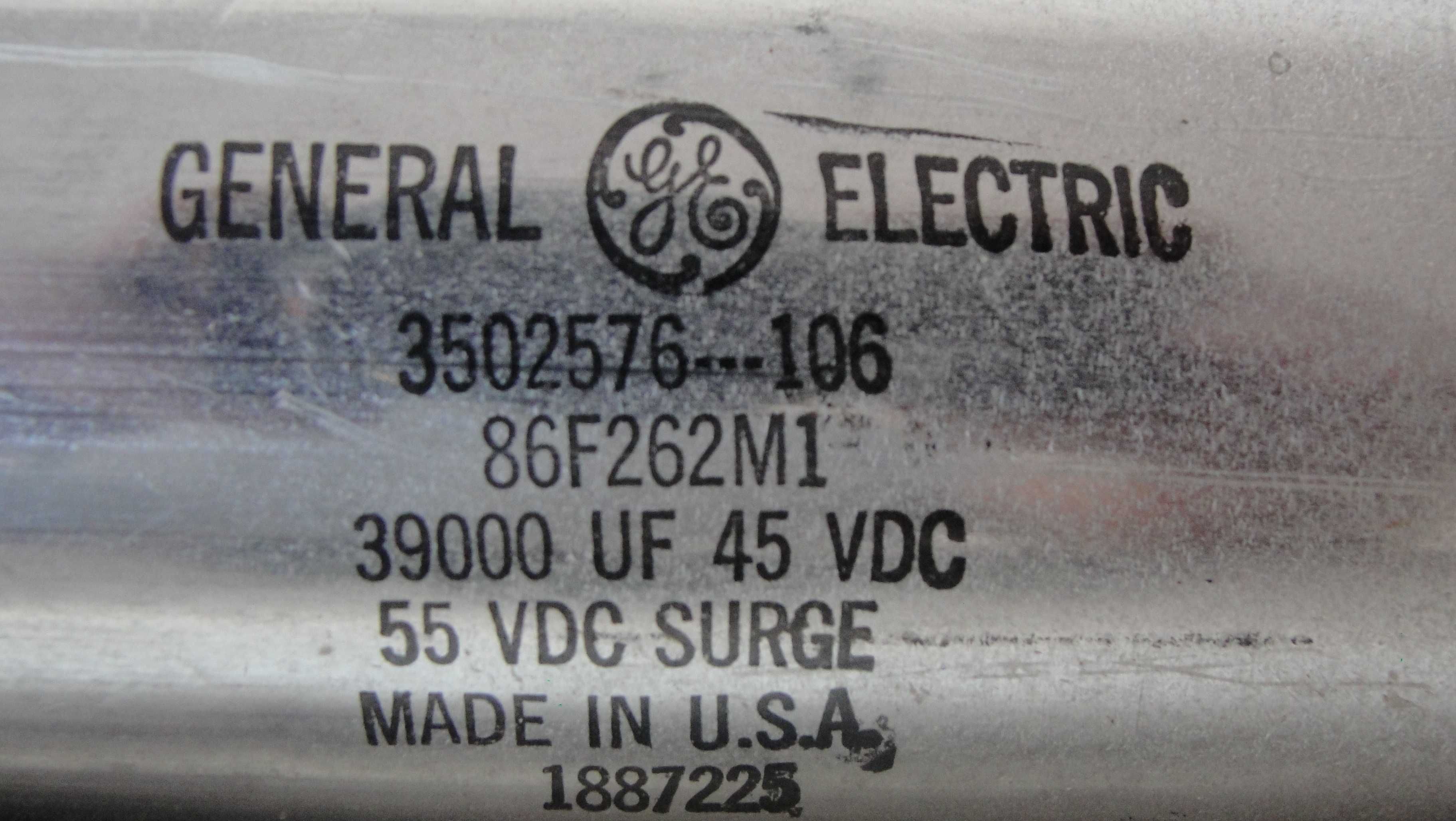 Condensatori electrolitic de filtraj 39000 mF\buc General Electric USA