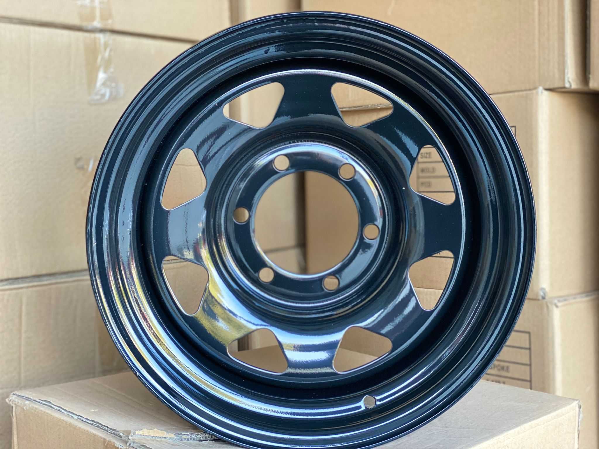 Jante din tabla off-road 15x7J 6x139.7 Nissan ,Toyota, Mitsubishi