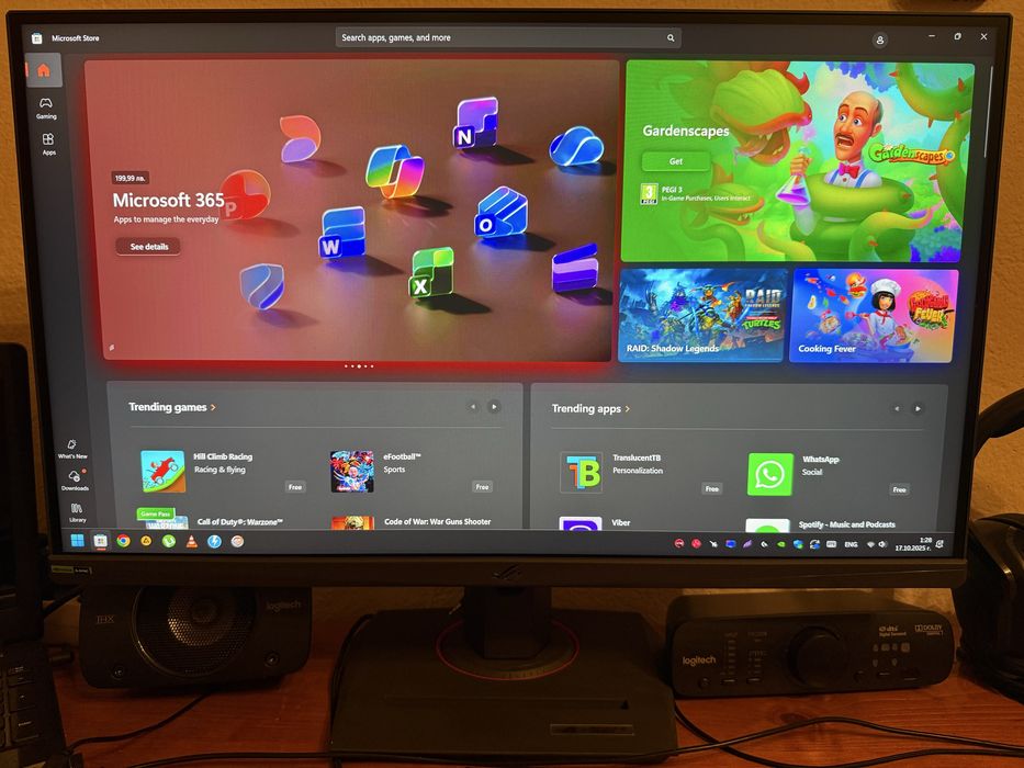 Монитор ASUS ROG Strix XG27ACS 27" 2k 180hz IPS в гаранция